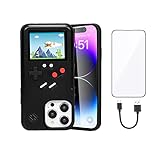 Gameboy Case for iPhone 14, Playable Game Console Case with Built-in 36 Games and Color Screen, Retro Gaming Phone Case Old School Funny Case for Man and Women, Video Game Case for iPhone 14