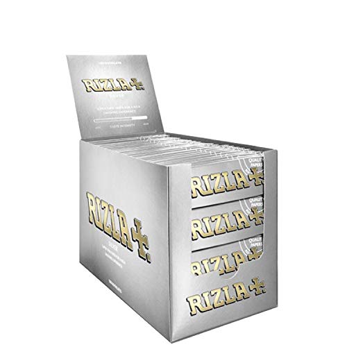 Rizla Silver Cigarette Rolling Papers - 20 Packets