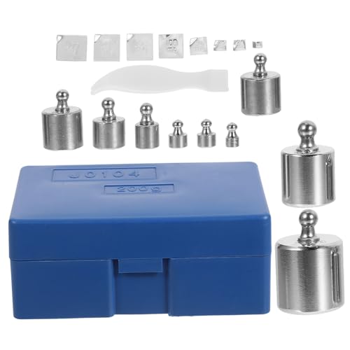 STOBAZA Accurate Calibration Weights M2 10mg-100g Chrome Finish Kit for Scales Lab Use