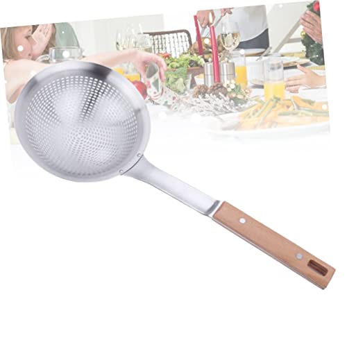 Luxshiny Coador De Macarrão Coador De Inox Coador De Peneira Coador Asiático Concha Coador De Malha