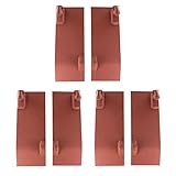 3x Satz | Koppelplatten | gekantet | grundiert | Euroaufnahme, Frontlader, anschweißen, Ersatzteil, Traktor, Trecker, Euro Aufnahme