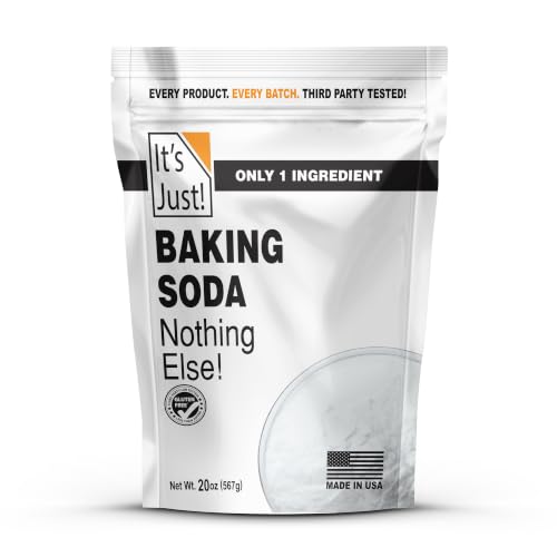 It's Just - Baking Soda, Sodium Bicarbonate, Food Grade 1.25lb