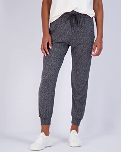 Real Essentials Women's Plus Size Just My Lounge Joggers Soft Sleepwear Pajamas Loungewear Yoga Pants Active Athletic Track Running Workout Casual Ladies Yoga Sweatpants Pockets, Set 10, 2X, Pack Of 3 #TOP1