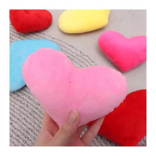 Coussin de decoration coeur violet idee cadeau - 3