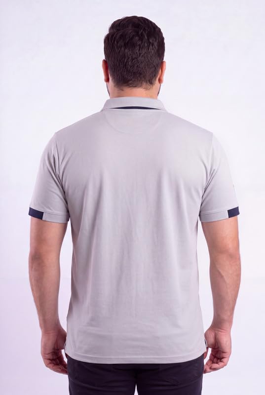 Image of EPPE Men's Plus Size Polo T-Shirt |Regular Fit, Stretchable Micropolyester Half Sleeve T-Shirt for Men|Casual & Sports Wear