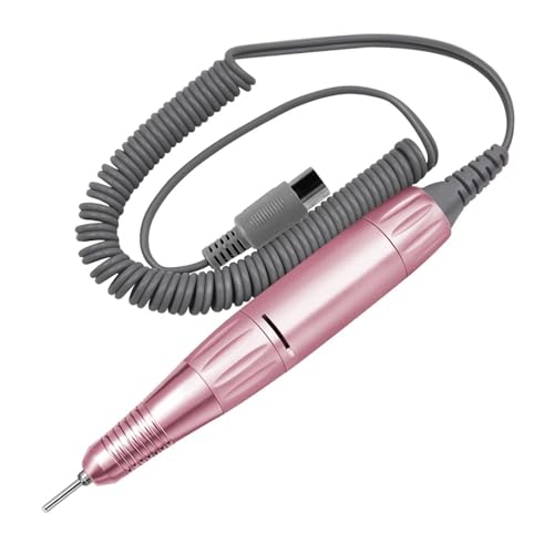 AYJYZHIAG Taladro eléctrico for uñas, bolígrafo con Mango, máquina de Pulido, Pieza de Mano, Herramienta de manicura y pedicura DC y Accesorios de Taladro for uñas de 3 y 5 Pines(101-3PIN-PK)