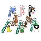 [Mrsderi] 8個入り イタリアンブレインロット キーホルダー 3D立体 新キャラ トゥントゥントゥンサーフール 萌えグッズ ネットミーム ミニフィギュア トララレロ・トラララ バッグ飾り プレゼント (8個セットA) [並行輸入品]
