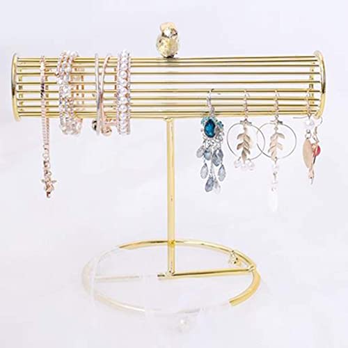 Rangement bijoux anti-nœuds support vertical pour longs colliers - 6