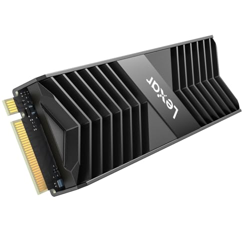 Image of Lexar Professional 2TB NM800 PRO with Heatsink M.2 2280 PCIe Gen4x4 NVMe SSD, Read Speeds Up to 7500MB /s, for Gamers and Creators (LNM800P002T-RN8NG)