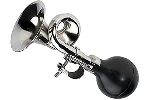Aluminum Alloy Toy Horn for Kids: a Retro Cycling Safety Essential