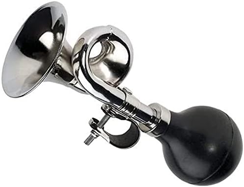EZYoutdoor Aluminum Alloy Bike Horn Bicycle Horns,Metal Bicycle Horns for Kids,Cycling Air Horn,Retro Bike Horns for Kids Bikes