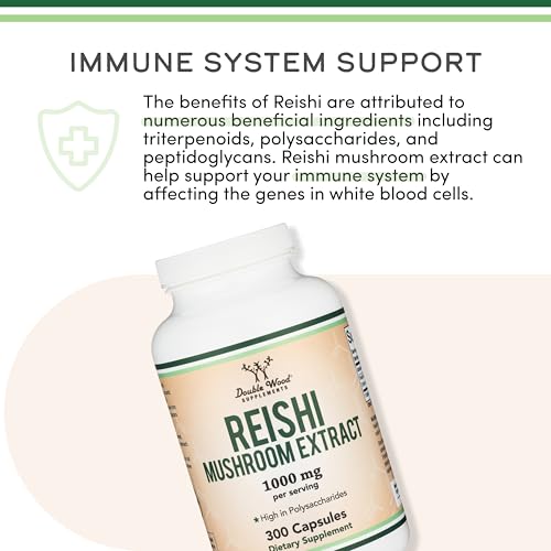 Double Wood Supplements Reishi Extract
