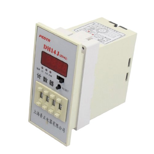 Relé de contador digital DH14J para evitar errores de conteo en automatismos de 220V CA