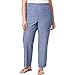 Alfred Dunner Women's Plus Size Clean Front Back Elastic Pant