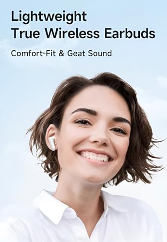 Image of YW16 Truly Wireless Earbuds TWS | ANC & High Bass | Upto 40 Hrs Playtime | Bluetooth V5.4 | Quad Mics with AI-ENC | 40ms Low Latency Gaming | Breathing LED Lights