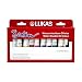 LUKAS Berlin Professional Quality Water Mixable Oil Color Paint Highly Pigmented Beeswax Oil Paint Selection Set of 10-20 ml Tubes - [Selection Set of 10]
