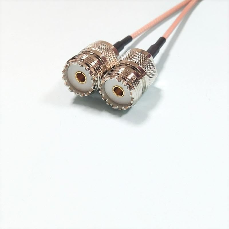 MJ-MJ 50cm テフロン同軸ケーブル ドア隙間 すり抜け 窓 両端M型メス