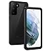 Lanhiem Samsung Galaxy S21+ Plus Case, IP68 Waterproof Dustproof Shockproof Case with Built-in Screen Protector, Full Body Heavy Duty Protective Cover for Galaxy S21 Plus 5G 6.7 Inch, Black