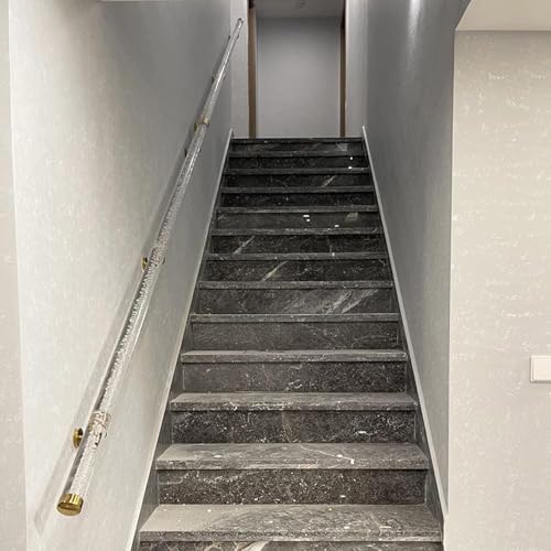 Main courante en acrylique C de haute qualité esthétique et technique pour escalier fixe