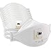 3M Aura Particulate Disposable Respirator 9211+ with Cool Flow Valve, N95, NIOSH APPROVED, Smoke, Grinding, Sanding, Sawing, Sweeping, Woodworking, Dust, 10/Pack