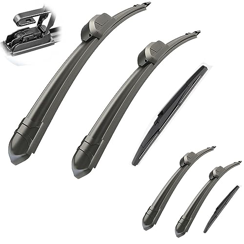 Essuie-glace pour Chevrolet Cruze Hatchback J300 de 2008 à 2014, balais avant et arrière en caoutchouc