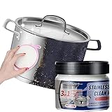 ↔Versátil: Gracias a su fórmula altamente efectiva, esta crema limpiadora brinda una solución todo en que descontamina, esmerila y pule para limpiar, brillar y proteger su metalistería.