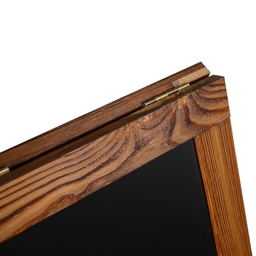 Tableau noir magnetique autoportant pour menu de restaurant et maison