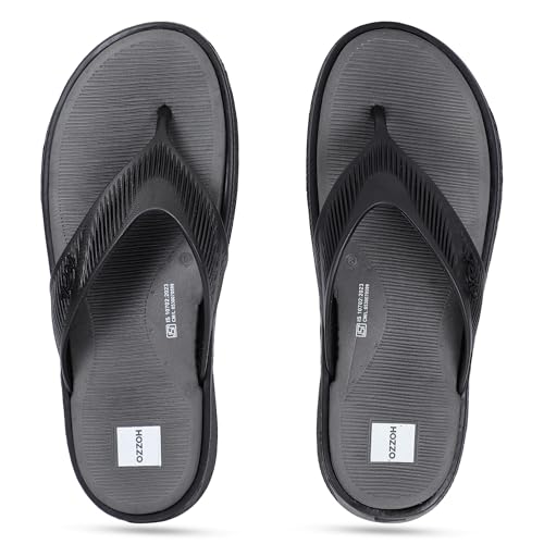 Image of OZZOH Flip-Flops For Men | Durable | Comfortable | Outdoor | Adventure | EVA Sole | PVC Strap | Long lasting | Men Slippers For Daily Use