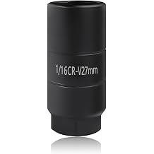 Car Oil Pressure Sensor Socket, 1 1/16" Oil Pressure Switches Fits 3/8" Drive or 1 1/8" Hex Wrench, Sensor Socket Replacement for Quick Removing Installing Oil Sending Unit Black
