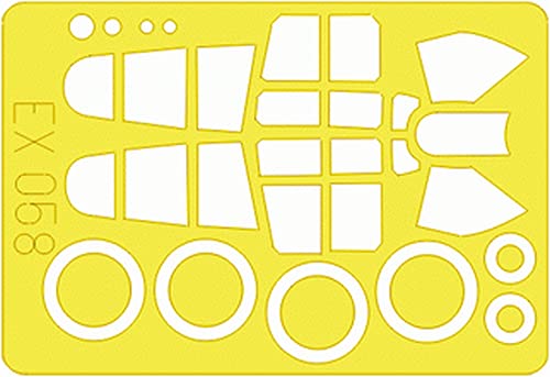 EX058 Modélisme Accessoires pour verrière nette de P 40e Warhawk