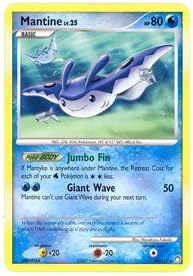 Pokemon - Mantine (29) - Mysterious Treasures - Reverse Holo