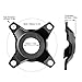 TREETDOBV Motor Bike Gear Adapter, Durable Chain Rings, Chainringss Spider Adapter, 4 Jaw Base Mid Drive Chainrings Spider Support for Bafang M500 G520 M600 M620 G521 M510 M615 M820 G332