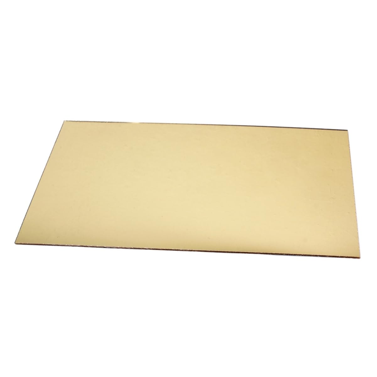 Holibanna 44 Self Adhesive Ply Acoustic Guitar Material Sheet Golden Mirror Blank Scratch Plate for Guitar Bass Non Deformation Heat Resistant Design