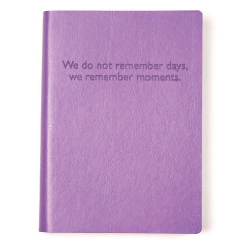 Eccolo Essential Collection 5 x 7 Inches Lined Journal, Remember Days