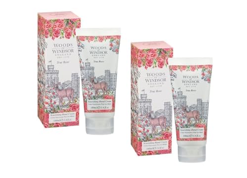 2 x Woods of Windsor Handcreme True Rose je 100ml (2 x 1 Stück)
