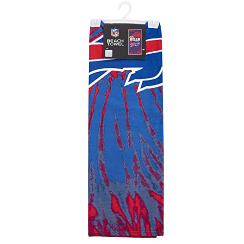 Northwest Nfl Buffalo Bills Unisex-Adult Beach Towel, 30" X 60", Psychedelic #TOP1