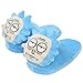 ZlZYBL Anime Rick Plüsch-Hausschuhe, Rick und Morty-Paar-Haus-rutschfeste Baumwoll-Hausschuhe, Indoor-Herrenboden Baumwoll-Slippers-A_35-42ONE_Size (Color : A, Size : 35-42One Size)