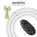 FOSA Mini Bluetooth Game Controller Joystick, Portable Remote Gamepad Selfie Timer Camera Shutter Bluetooth Mouse for Mobile Phones, Tablets, Computers, TV