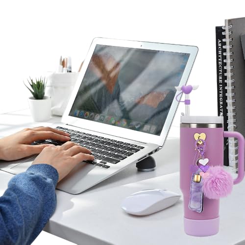 Miniatura 6 de Stanley - Juego De Accesorios Para Tazas, 8 Decoraciones De Taza Stanley, Color Morado