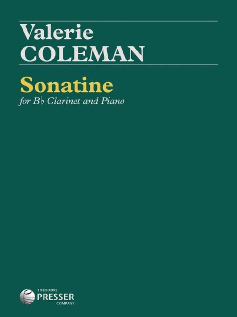 Sonatine clarinette méthode livre partition pour travailler le rythme