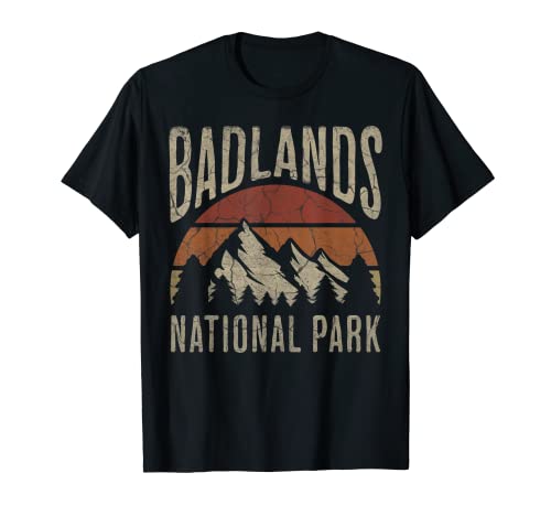 Badlands National Park South Dakota Nature Senderismo al aire libre Camiseta