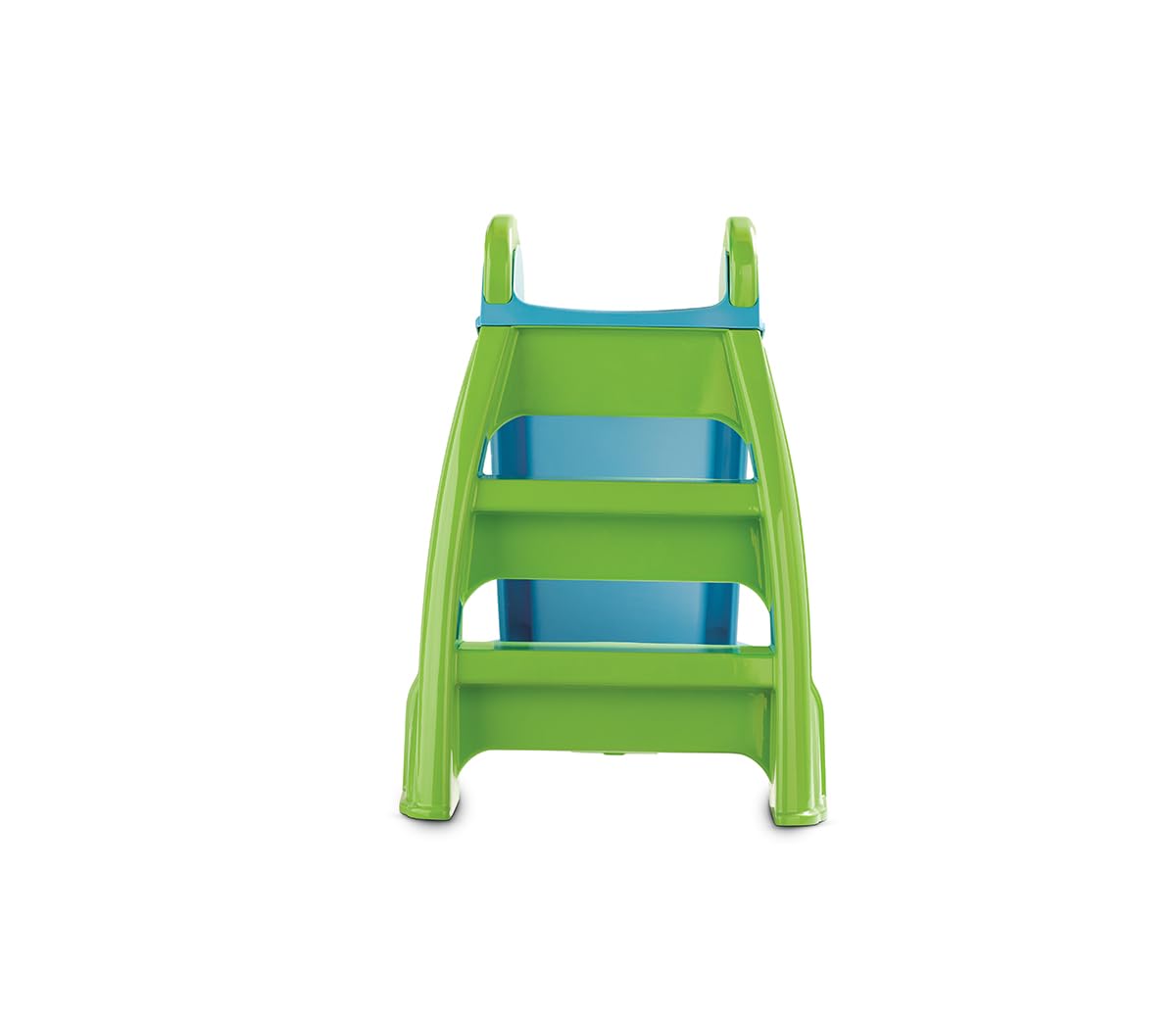 Little Tikes Premier Tobogan - Jeu d'intérieur et d'extérieur - Jouet de Jardin et activité d'extérieur pour Enfant, Durable, Stable, sécurisé - Jouet de Jardin Bleu & Vert. pour 18 Mois et +