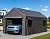 Aoxun Carport 10X20 ft Heavy Duty Carport with Roll-up Windows, Portable Garage Car Canopy with Removable Sidewalls & Doors for Car, Truck, SUV, Boat, Grey
