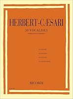 RICORDI HERBERT-CAESARI E. - 50 VOCALISES - CHANT Educational books Song 0041809459 Book Cover