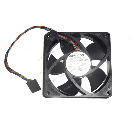 Compatible for FOXCONN PVA080F12H 12V 0.36A 8020 80x80x20mm 4-Wire Cooling Fan