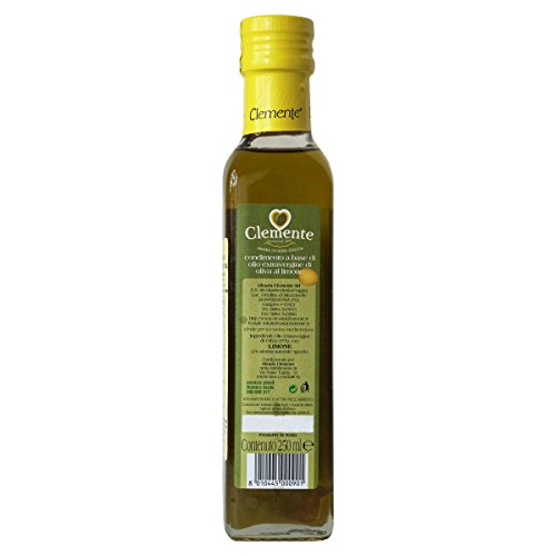 Aceite de oliva extra virgen infusionado con limón Clemente 250 ml miniatura 2