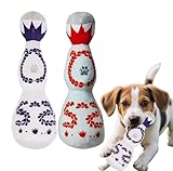 Funny Dog Toy Azul Tequila Bottle, Plush Squeaky Pet Toy