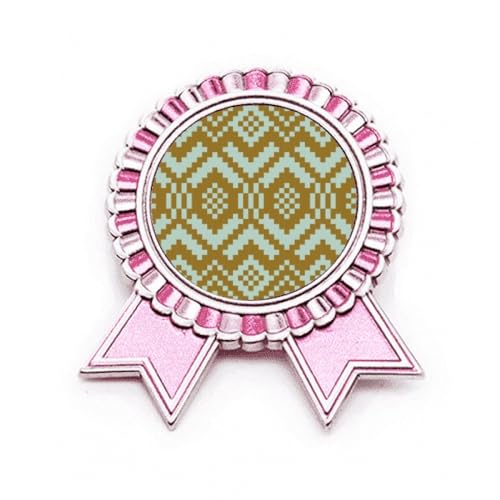 Broche carrée bleu clair métal pour raviver une veste terne