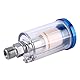 In-Line Öl Wasserabscheider Filter Air Compressor Water Oil Separator Wasserfalle Tool Abscheider Wasserfängerfilter 1/4 Fall Luftdruckregler Pneumatische Messgerät für Kompresor Lackierpistole