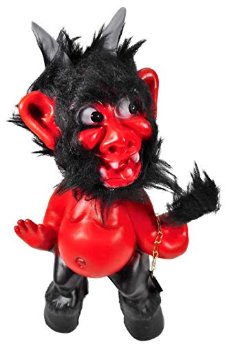 Wackelkopf Teufel 26 x 15 x 9 cm Devil Souvenir Gartenzwerg Zwerg PVC Deko GRS 0181 Cover